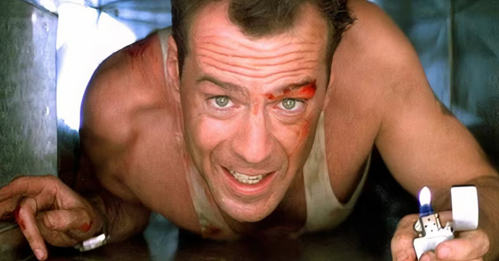 Die hard vent scene