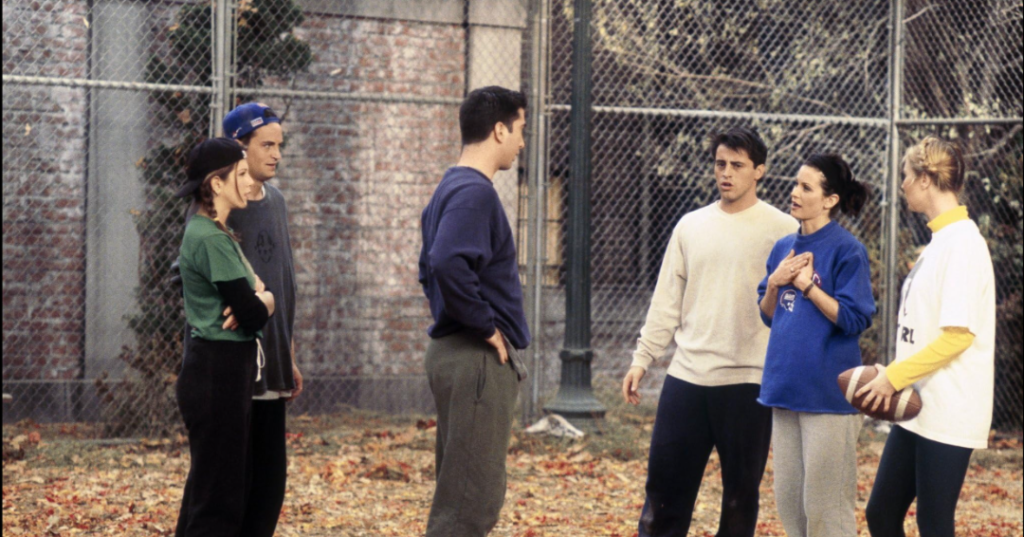 Friends: "The One with the Football" (Season 3, Episode 9)