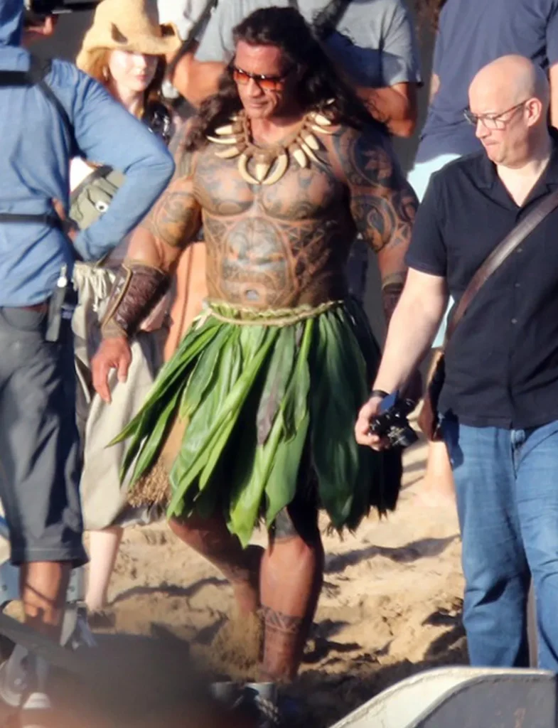 Dwayne Johnson Brings Maui to Life in Live-Action Moana: Set Photos from Hawaii